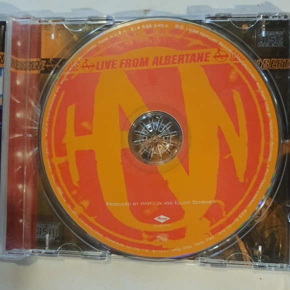 Live from Albertane - Audio CD By Hanson - VERY GOOD - Picture 5 of 7